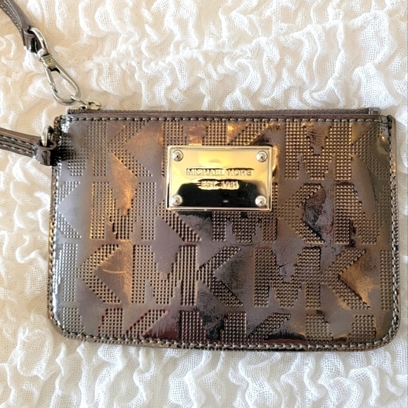 Michael Kors Silver Wristlet - Picture 2 of 6